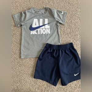NIKE DRI FIT SHORT SET